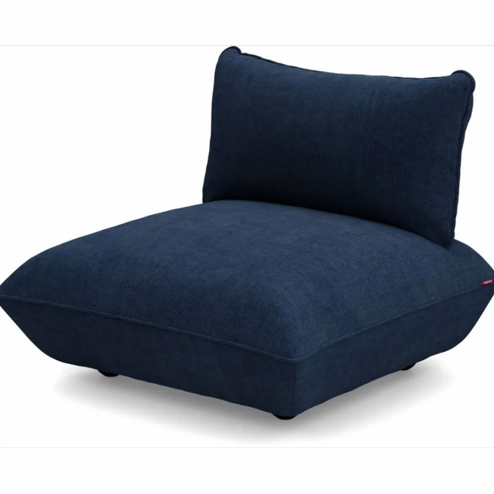 Sumo Seat Cord Recycled Soffa, Deep Blue
