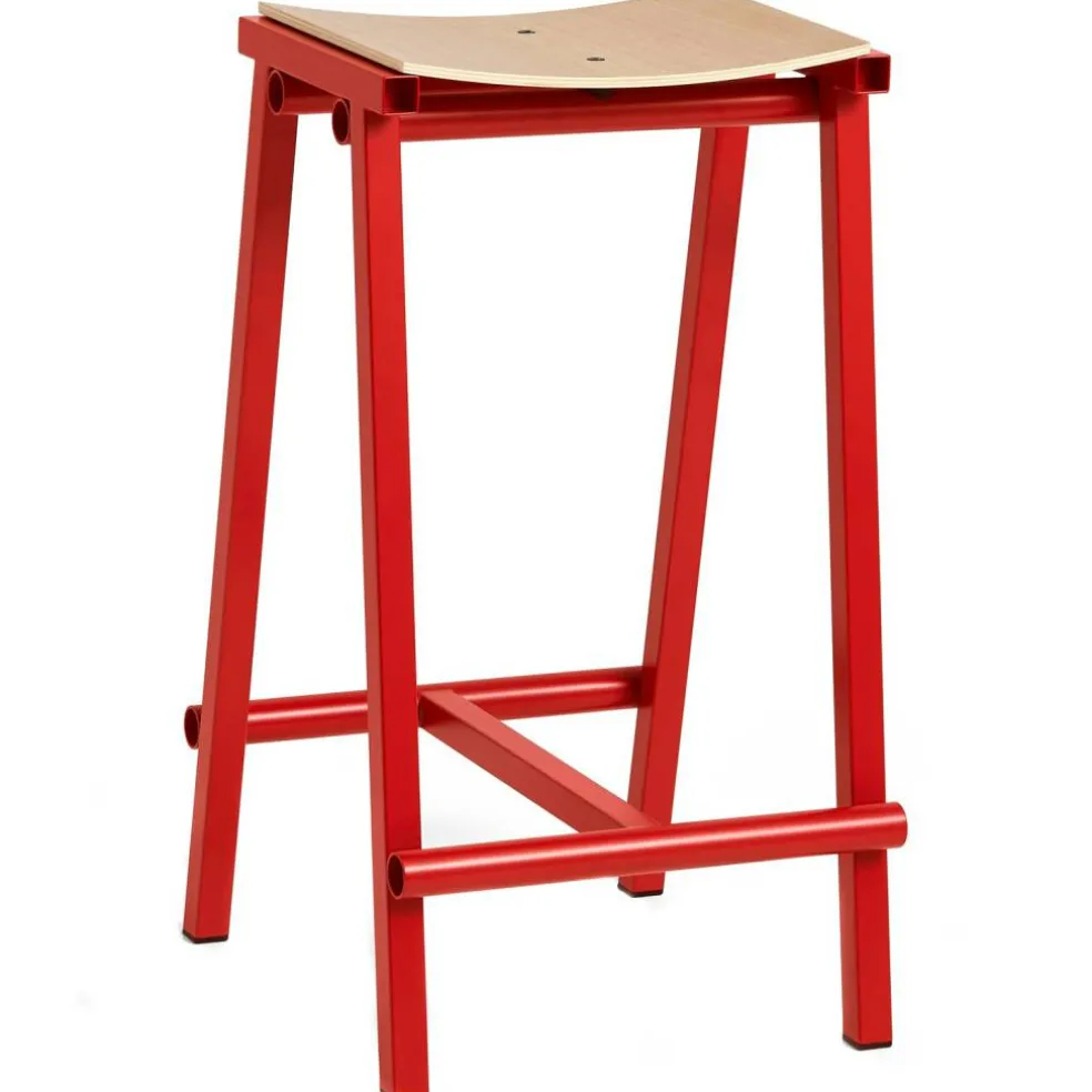 Taburete 8 Barstol 65 cm, Signal Red