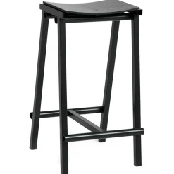 Taburete 8 Barstol 65 cm, Svart