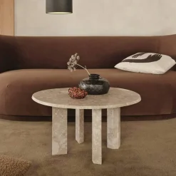 Taula Soffbord Ø67 cm, Sand