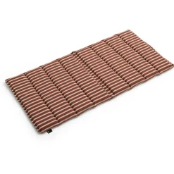 Terrazza Folding Seat Cushion 82x40 cm, Terracotta bold stripe