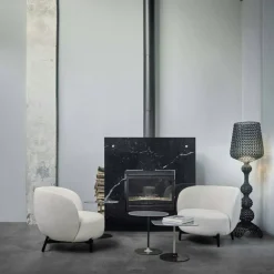 Thierry Soffbord 50x50 cm, London Smoke Grey