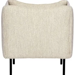 Tiki Fåtölj S W:70 cm, Svarta Ben / Sand