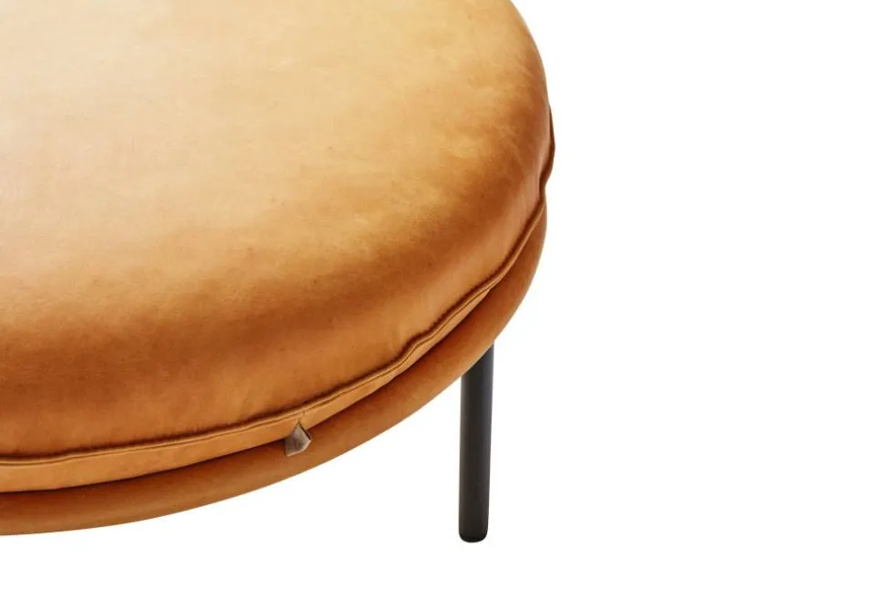 Tiki Pall, Svarta Ben / Skinn Vintage Cognac