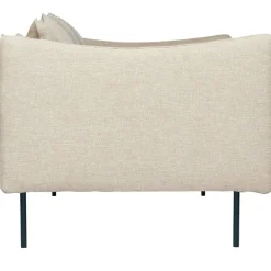 Tiki Soffa 3-Sits, Svarta Ben / Clay