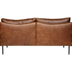 Tiki Soffa 2-Sits, Svarta Ben / Skinn Vintage Rangers