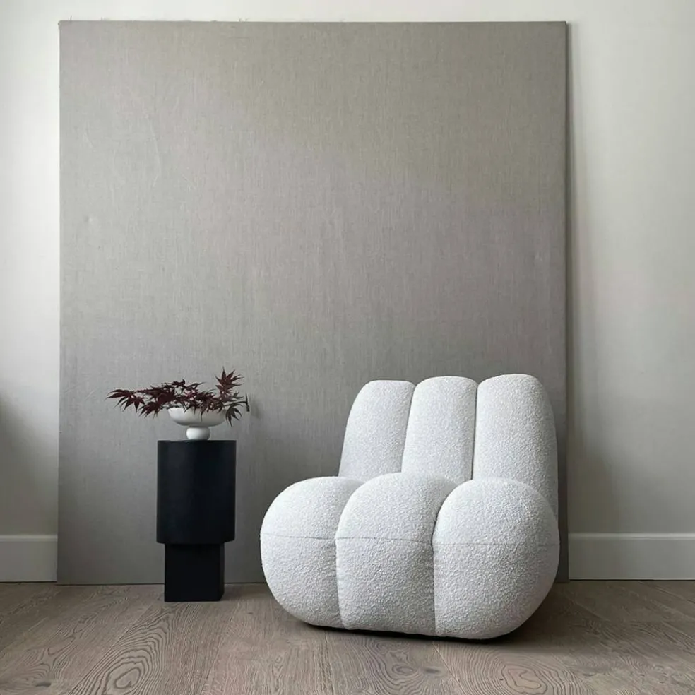 Toe Fåtölj, Bouclé