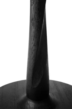 Torsion Bord Ø90x69 cm, Svart Ek