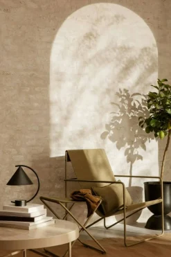 Travertine Soffbord Cashmere Ø70,5 cm