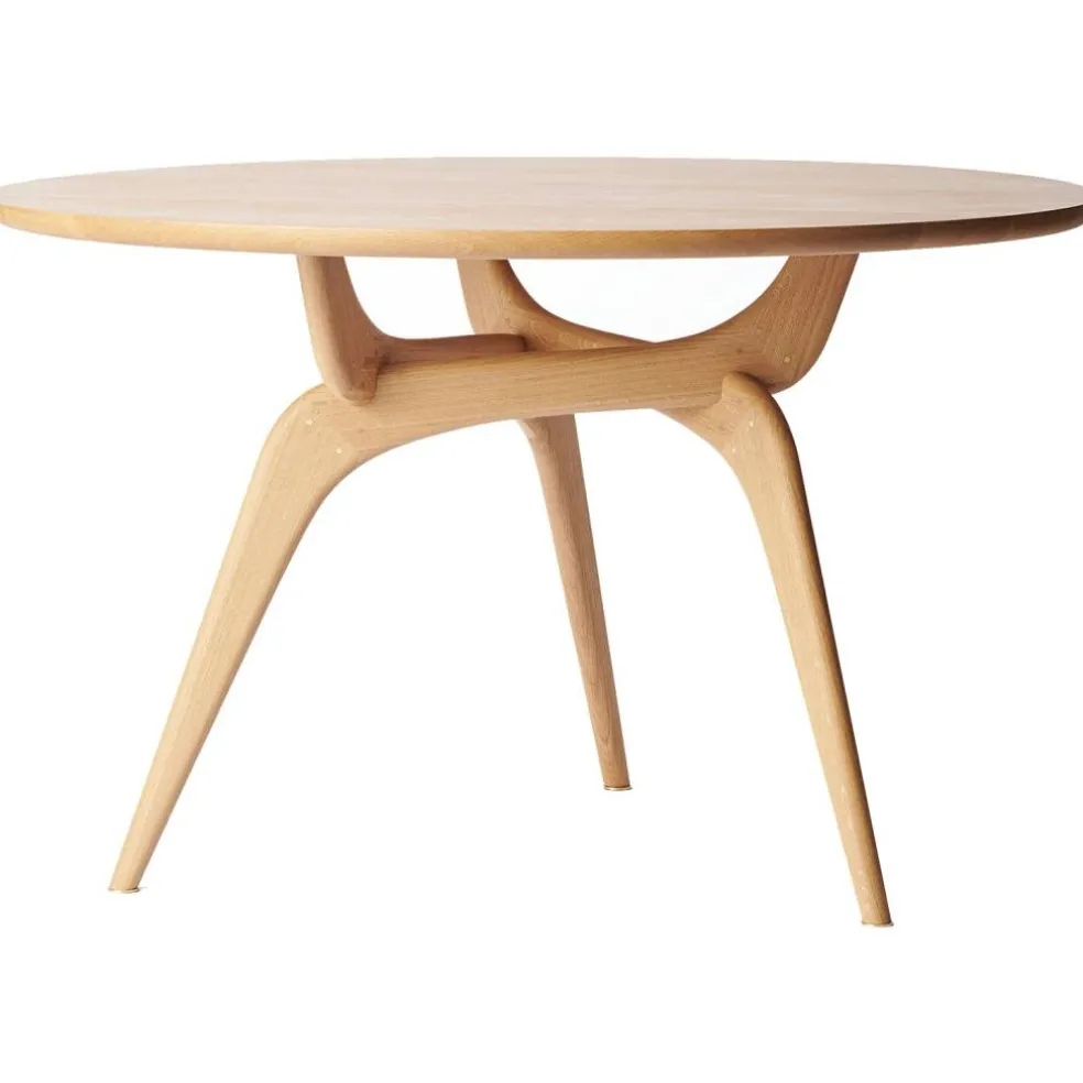 Triiio Matbord Ø135 cm, Oljad Ek