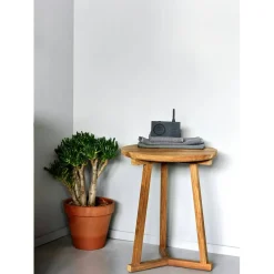 Tripod Sidobord S, Teak