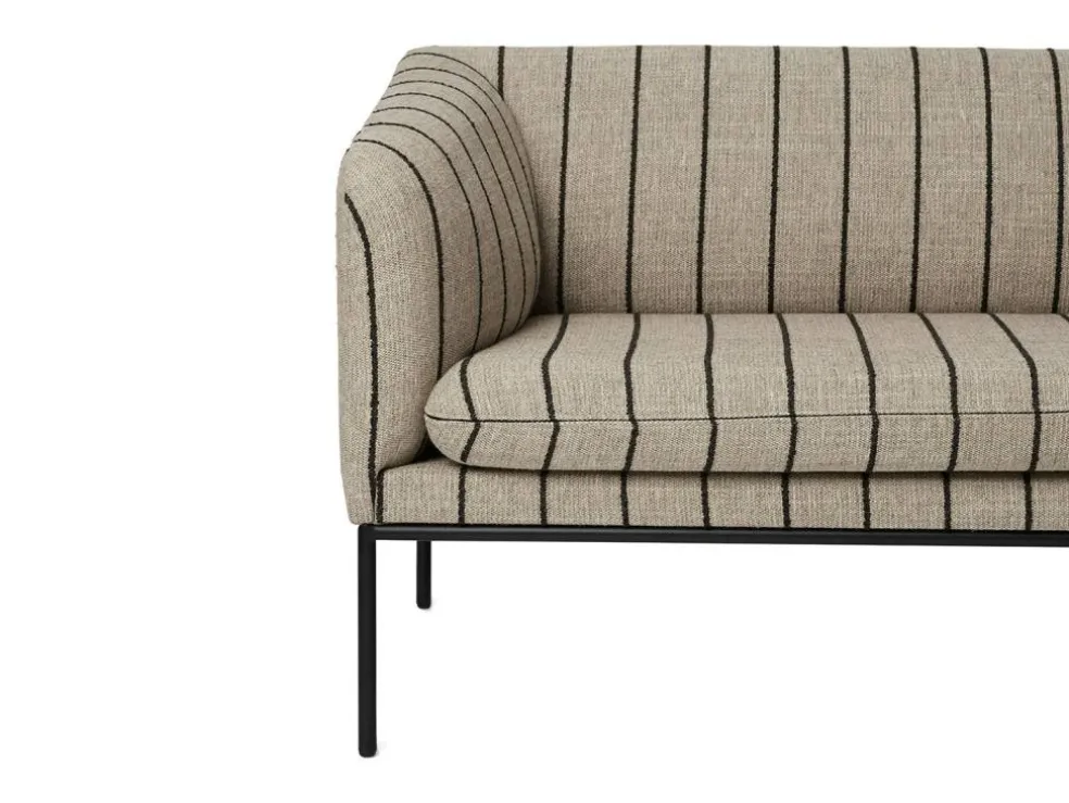Turn Boucle 2-Sitssoffa, Sand