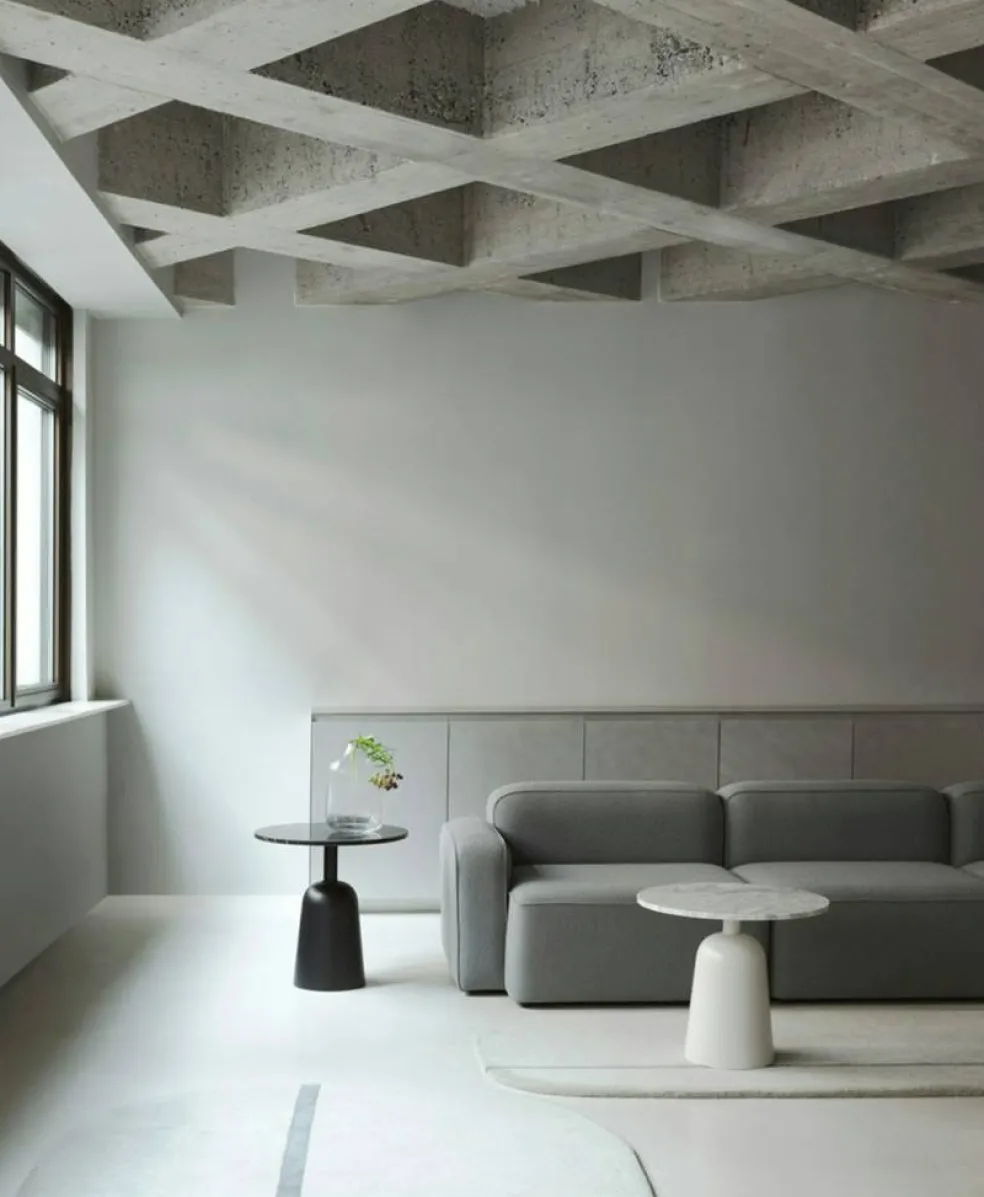 Turn Soffbord , Svart Marmor
