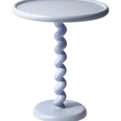 Twister Sidobord, Ljusblå