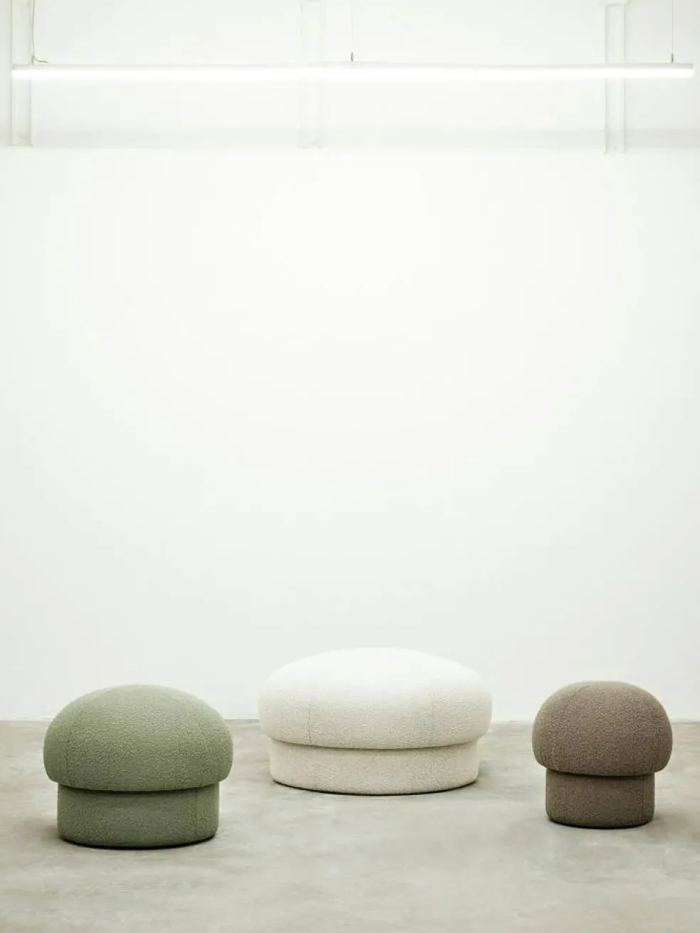 Uno Sittpuff Brun, Ø65 cm