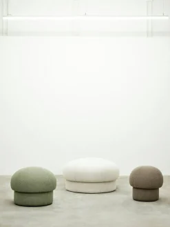 Uno Sittpuff Brun, Ø50 cm
