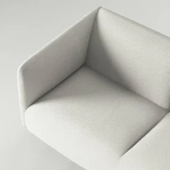 Urban 3,5-Sitssoffa Bouclétyg, Calm White