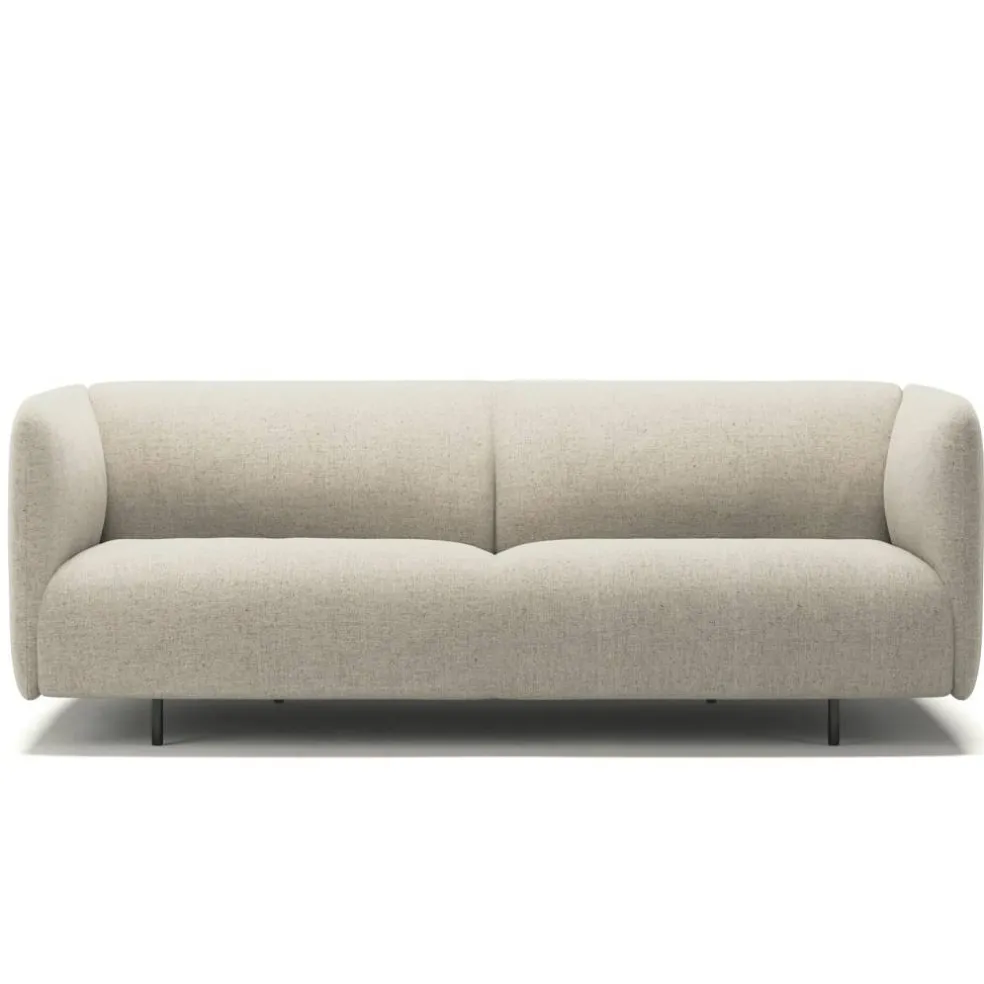 Urban 2,5-Sitssoffa Paneltyg, Beige Breeze / Läder