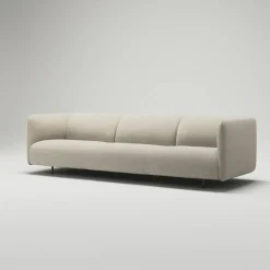Urban 3,5-Sitssoffa Paneltyg, Beige Breeze / Läder