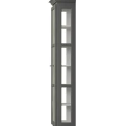 V4 Vitrinskåp, Anthracite
