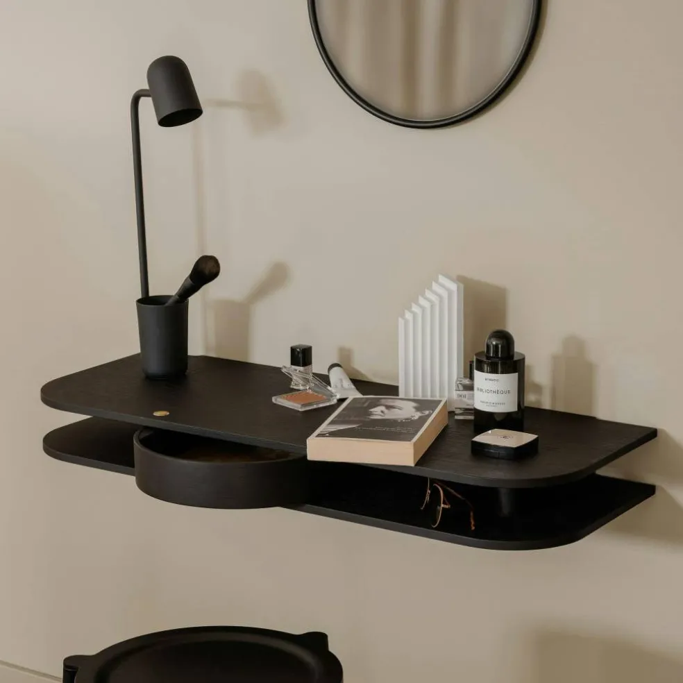 Valet Konsolbord Svart Ek