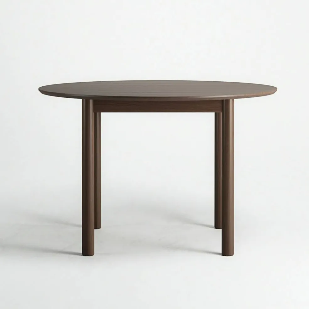 Wood Bord 110 cm, Mörk Ek