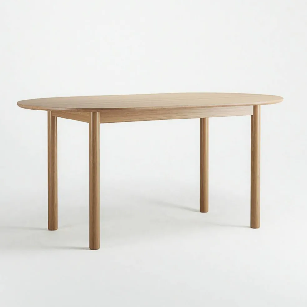 Wood Bord 90x160 cm, Ek
