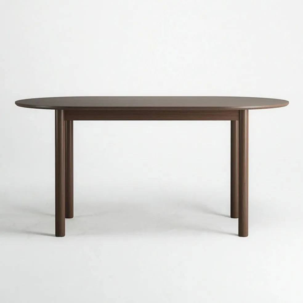 Wood Bord 90x160 cm, Mörk Ek