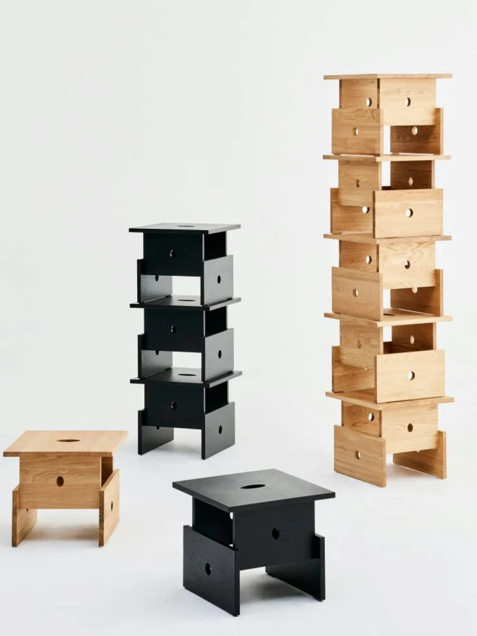Wood Box Soffbord, Oljad Ek