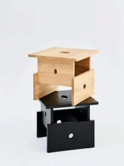 Wood Box Soffbord, Oljad Ek