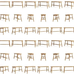 Wood H21 Bänk, Ek