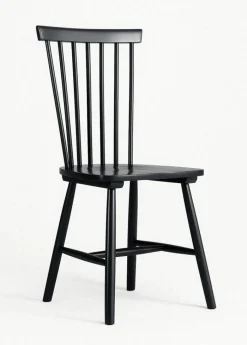 Wood H17 Pinnstol, Svart