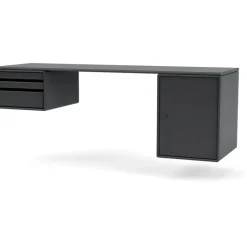 Workshop Vägghängt Skrivbord, Antracit