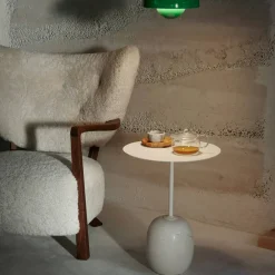 Wulff ATD2 Loungefåtölj, Valnöt / Sheepskin Moonlight