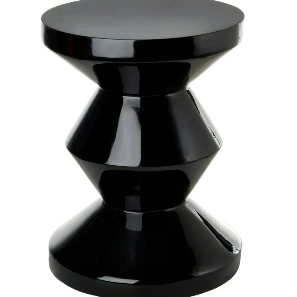 Zig Zag Pall, Svart